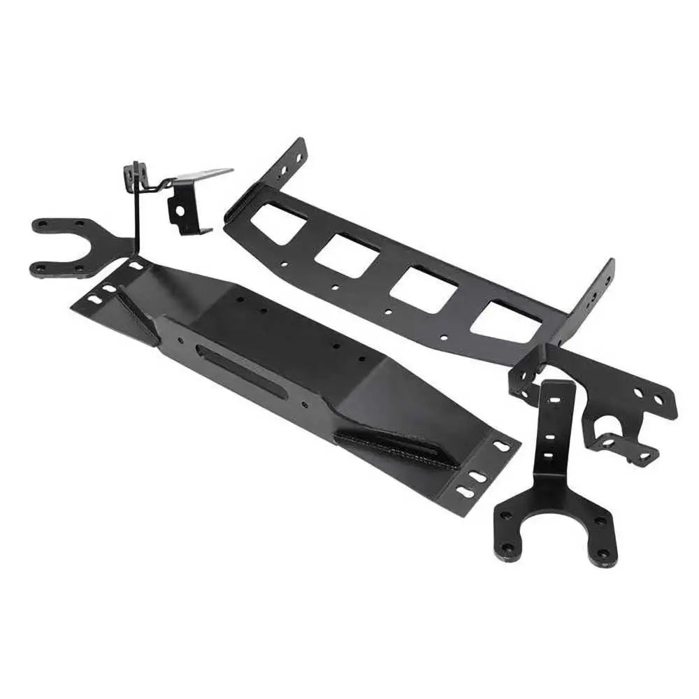 Smittybilt vinsjplate for Wrangler TJ 97-06 – nærbilde av detaljer