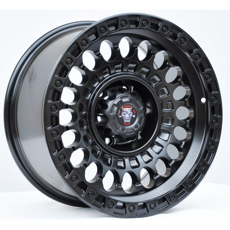 Felger 6x139,7 17x9J ET0 navhull 110,1 svart matt