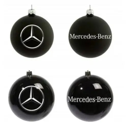 Julekuler til Juletre Mercedes-benz Svarte
