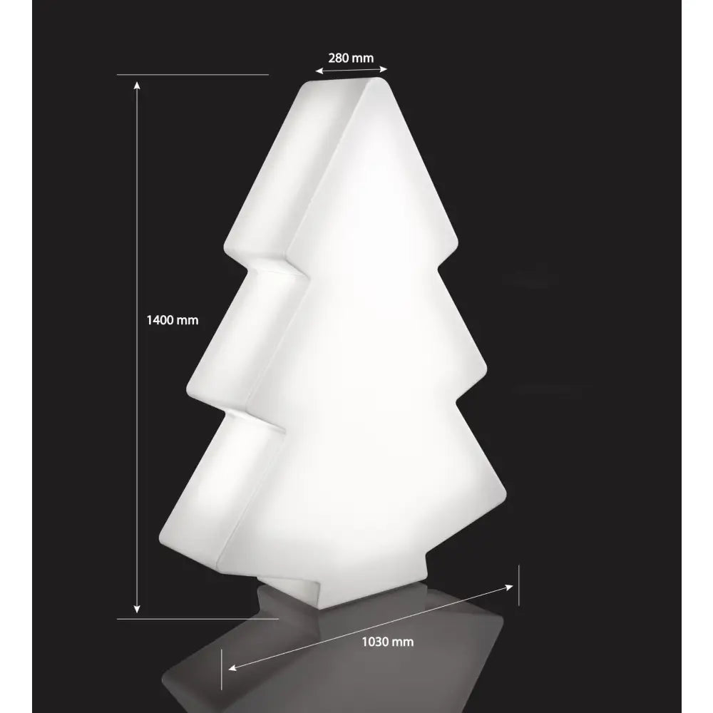 Juletre med Led-belysning l Varmt Lys (svart Kabel)