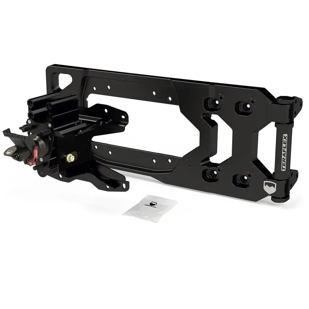 Justering av Reservehjuls Plassering med Styrket Bakluke og Hengsler Teraflex Alpha Hd 5x5’’ - Jeep Wrangler Jl 4 d 18-