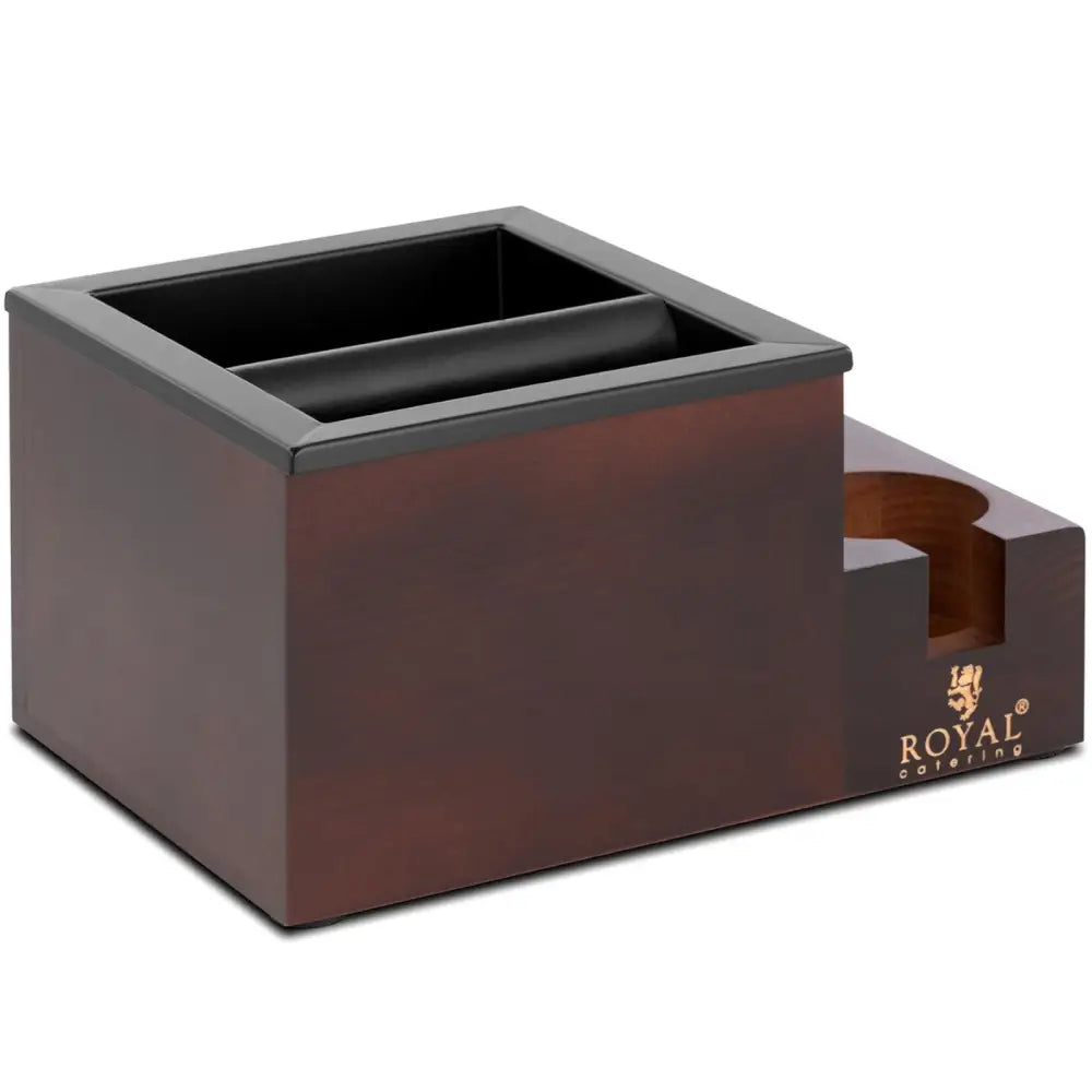 Kaffegrutbeholder med Trelokk Avviser og Skuff 3,1 l