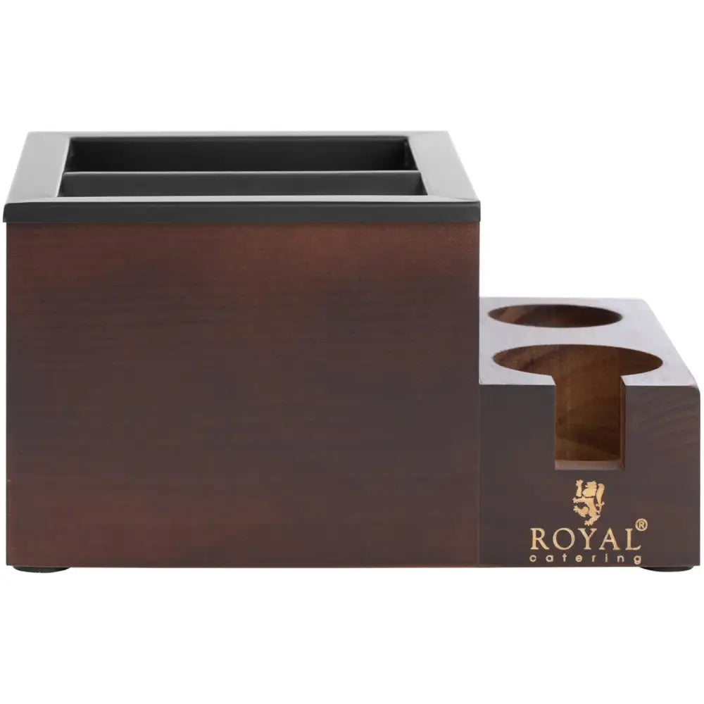 Kaffegrutbeholder med Trelokk Avviser og Skuff 3,1 l