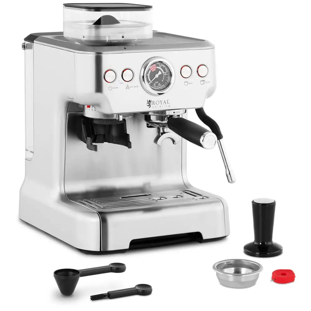 Kaffepress i Rustfritt Stål Royal Catering 20 Bar 2,5 l 1450 W.