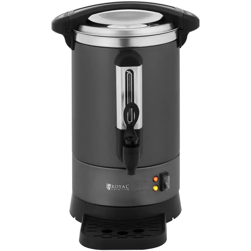 Kaffetrakter for Kaffe og Te med Tappekran og Dryppesmulebrett 6 l 950 w Grå