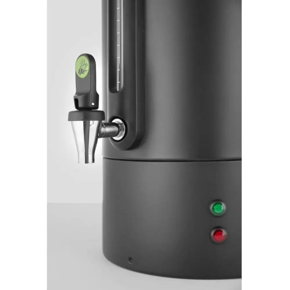 Kaffetrakter med Dryppfri Tappekran Svart Concept Line 10 l - Hendi 211458