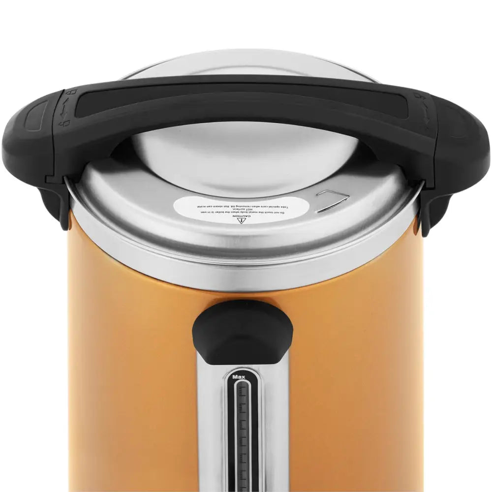 Kaffetrakter Tekanne med Tappekran og Dryppebrett 6 l 950 w Gull