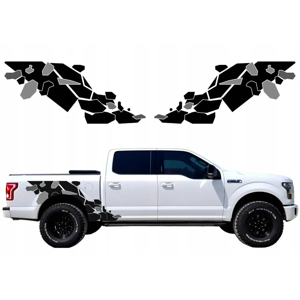 Kamuflasje Klistremerke for Pickup Lastebil 190x81cm Mg