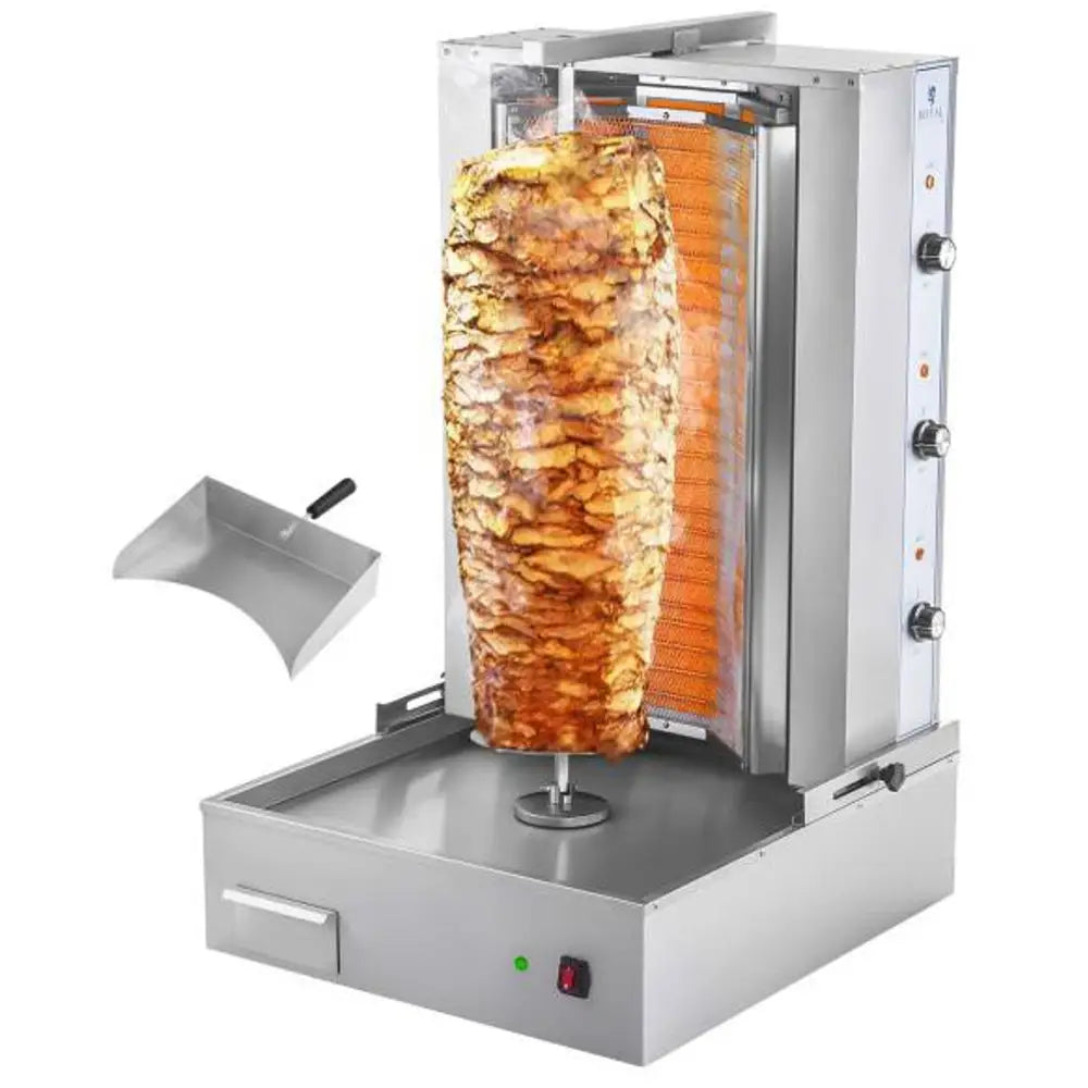 Kebab Gyros Elektrisk Grill 400v 6kw