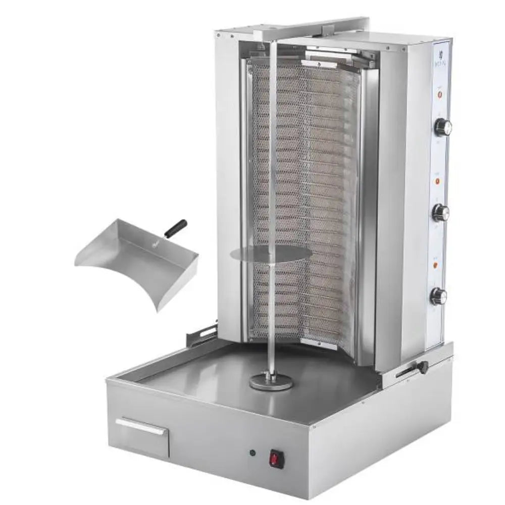 Kebab Gyros Elektrisk Grill 400v 6kw