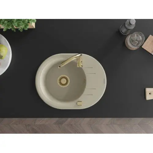 Kevin Kjøkkenvask 1 Kum 586x458 Mm Beige - 6517581005-69-g