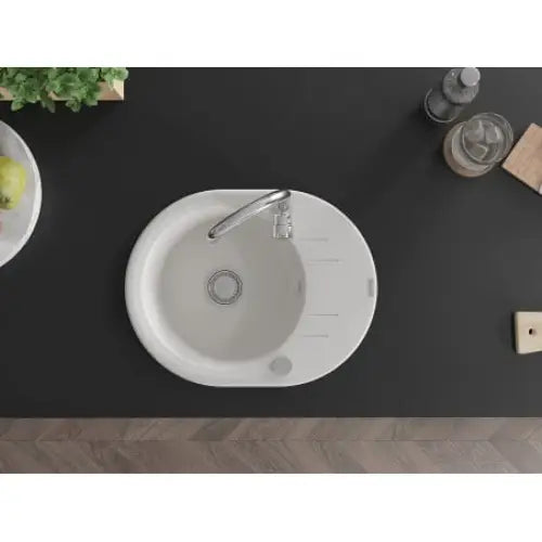 Kevin Kjøkkenvask 1 Kum 586x458 Mm Hvit - 6517581005-20