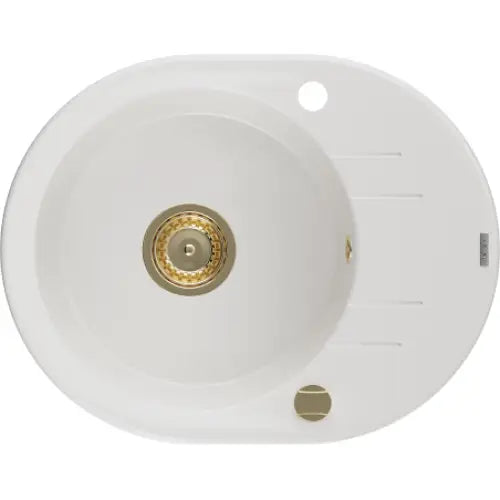 Kevin Kjøkkenvask 1 Kum 586x458 Mm Hvit - 6517581005-20-g