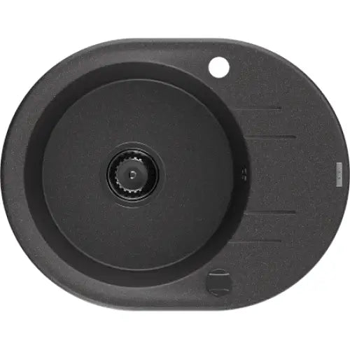 Kevin Kjøkkenvask 1 Kum 586x458 Mm Svart/grå 6517581005-76-b