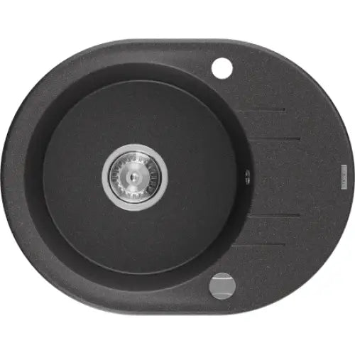 Kevin Kjøkkenvask 1 Kum 586x458 Mm Svart/grå - 6517581005-76