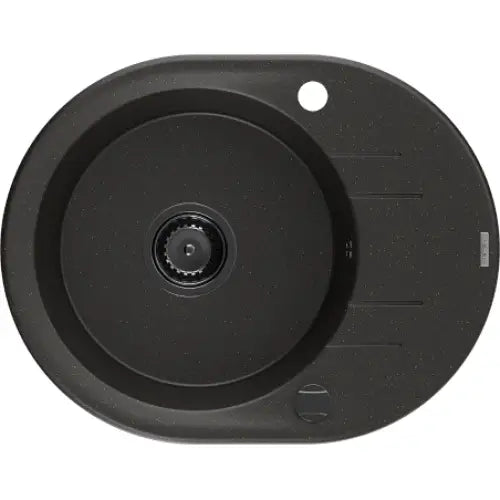 Kevin Kjøkkenvask 1 Kum 586x458 Mm Svart/gull 6517581005-75-b