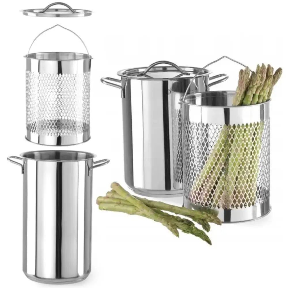 Kjele for Asparges og Pasta med Xl Lokk 5,5 l - Hendi 833100