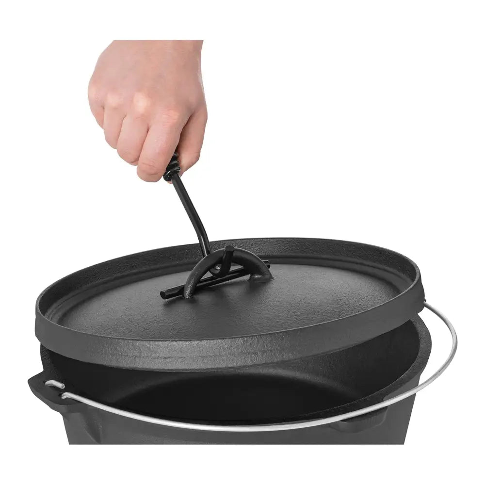 Kjele Jerngryte Jaktlokale 31cm 6l + Stativ