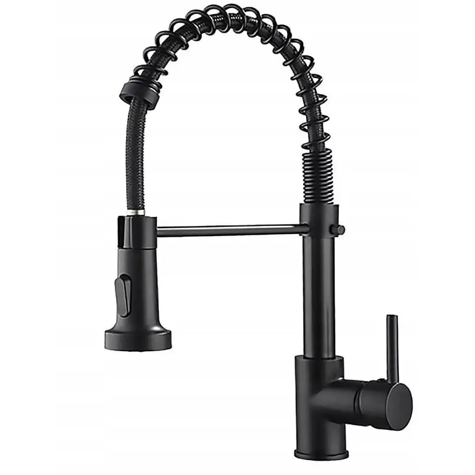 Kjøkkenbatteri Valentina med Fleksibel Tut Svart