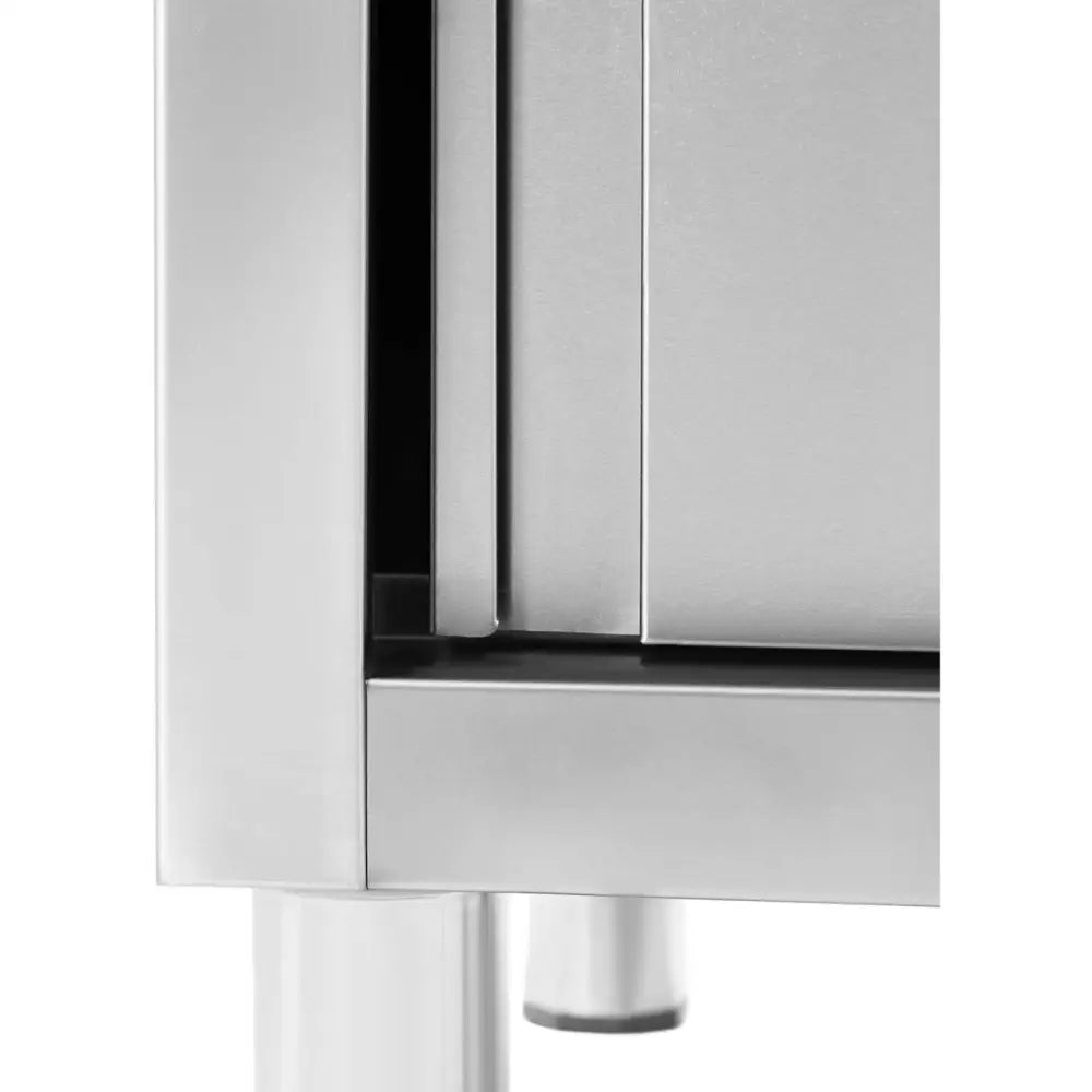 Kjøkkenkum med Dobbel Kum og Skap med Skyvedører 160 x 60 x 95 Cm