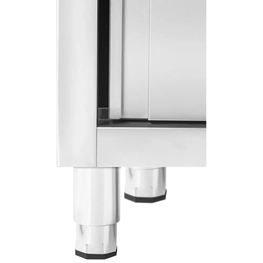 Kjøkkenkum med Dobbel Kum og Skap med Skyvedører 160 x 60 x 95 Cm