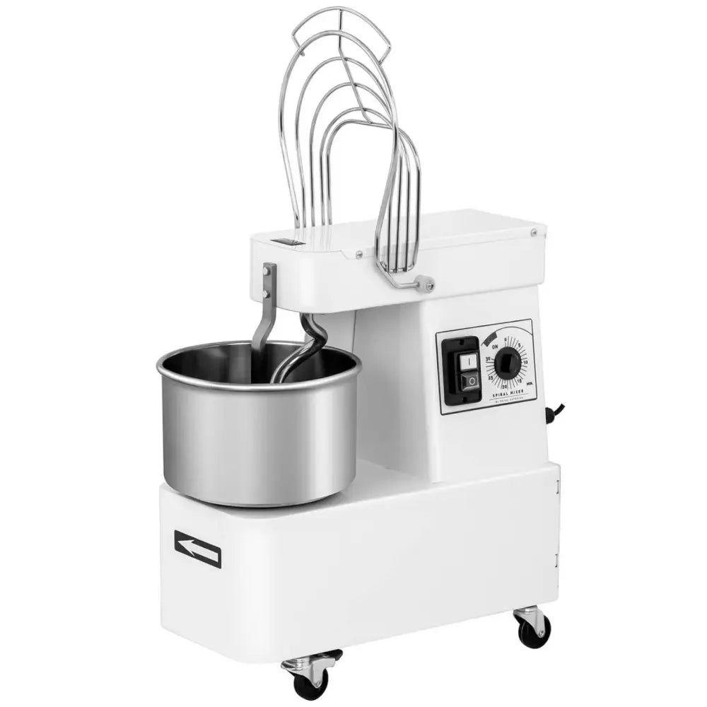 Kjøkkenmaskin Planetarisk Spiral Mikser for Deig med Fast Deig 7l 29kg/time 370w Italy