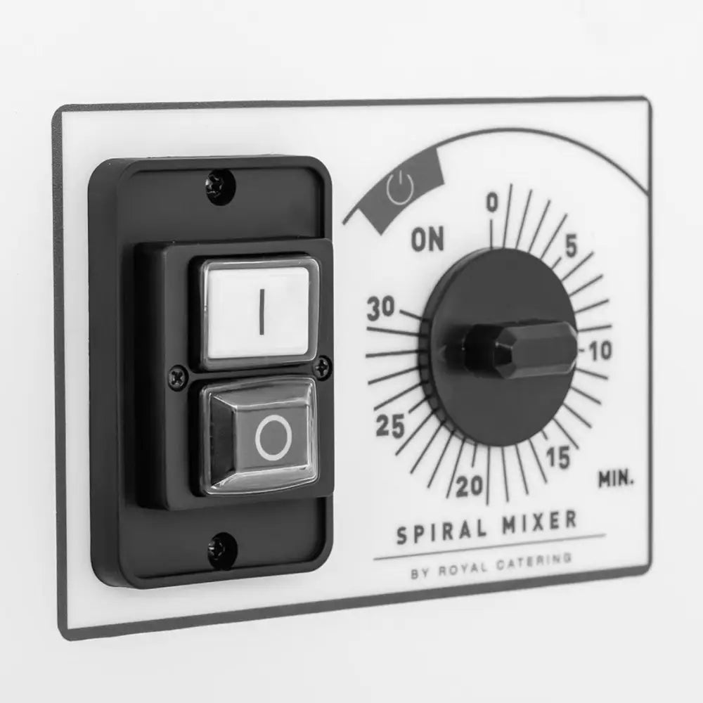 Kjøkkenmaskin Planetarisk Spiral Mikser for Deig med Fast Deig 7l 29kg/time 370w Italy