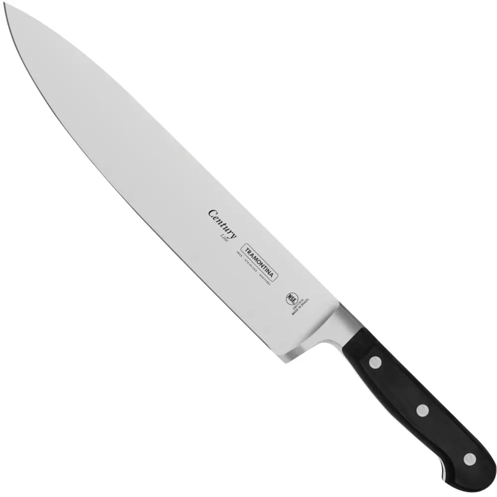 Kjøkkensjefens Smidde 250 Mm Stålkniv - Century Linje