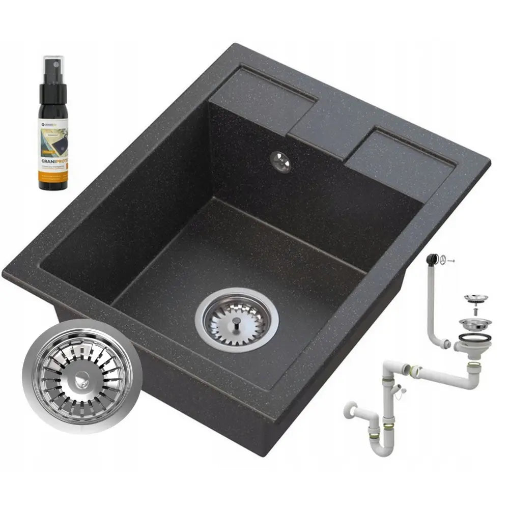 Kjøkkenvask i Granitt Enkeltkum 40 Cm
