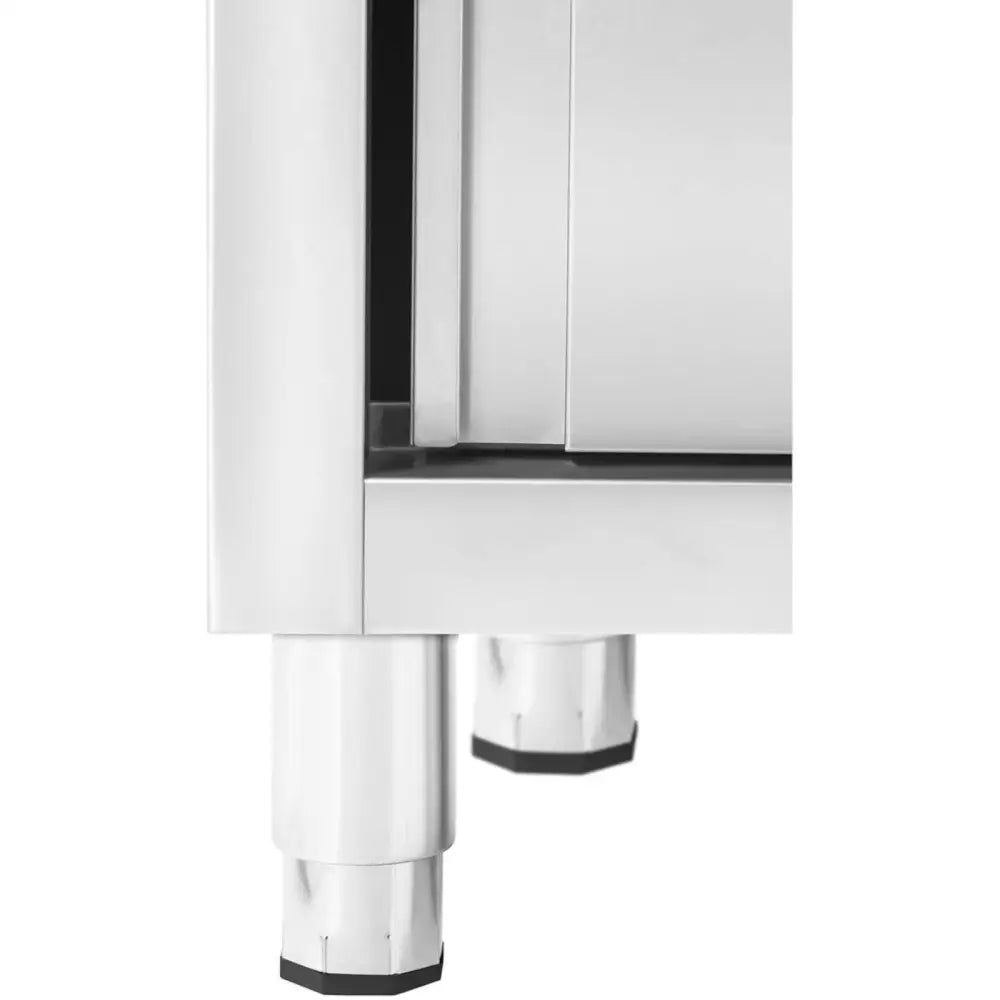 Kjøkkenvask med Enkelt Kammer og Skap med Skyvedører Høyre 140 x 60 x 94.5 Cm.