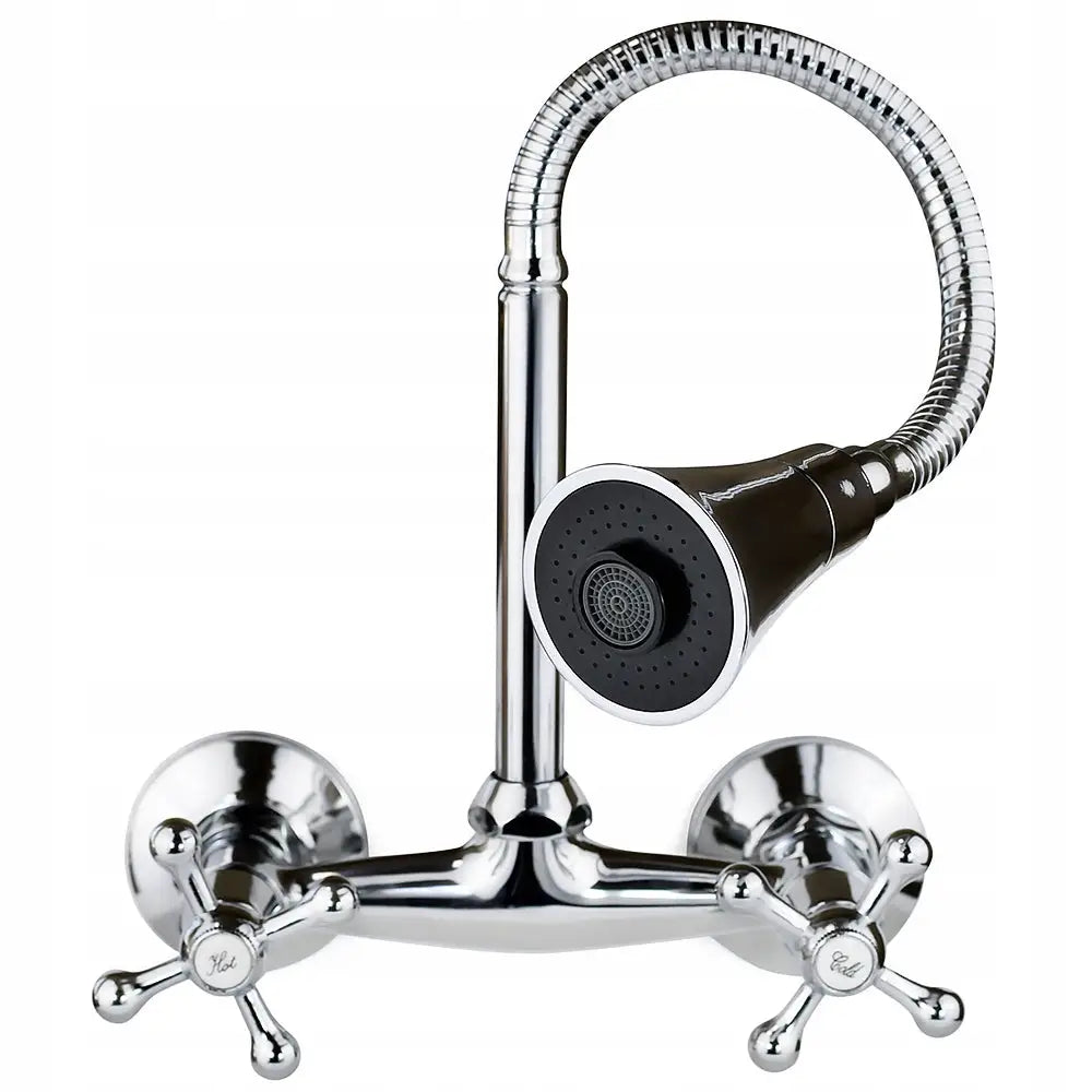 Kjøkkenvaskbatteri med Fleksibel Tut