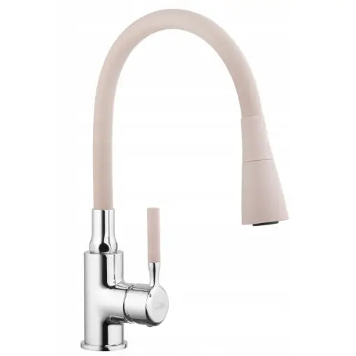 Kjøkkenvaskbatteri Pogo Beige Fleksibel 2f