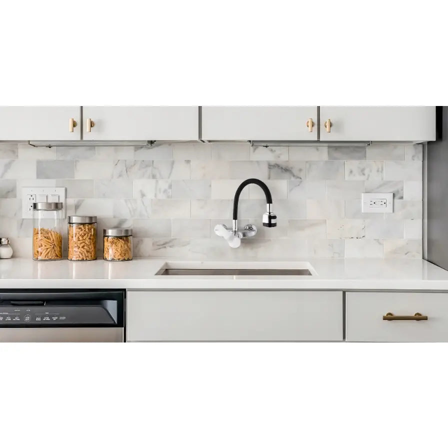 Kjøkkenvegg Batteri Fleksibel Tut Kran