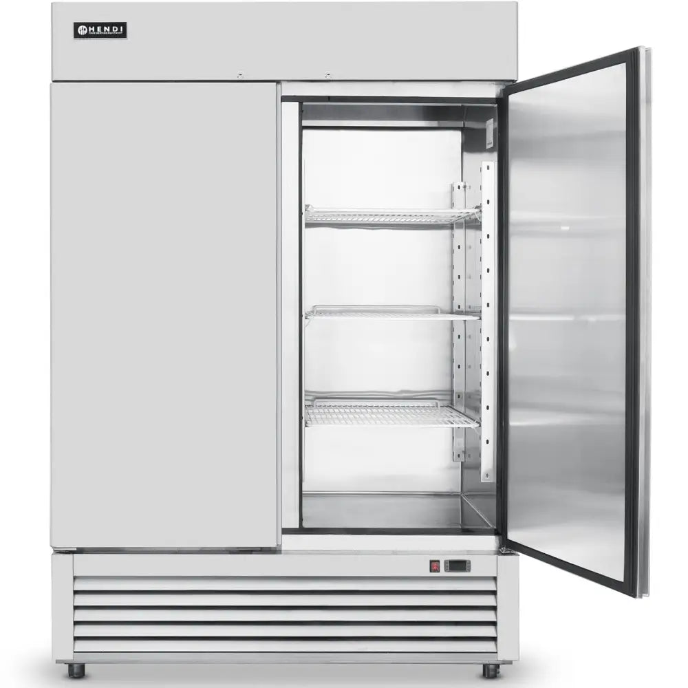 Kjøle Skap i Rustfritt Stål Kitchen Line 2-dørs Gn2/1 600w 1300l