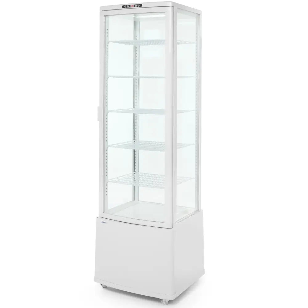 Kjøle Skap med Glassdør 280l 5 Hyller Arktic Hendi 233696