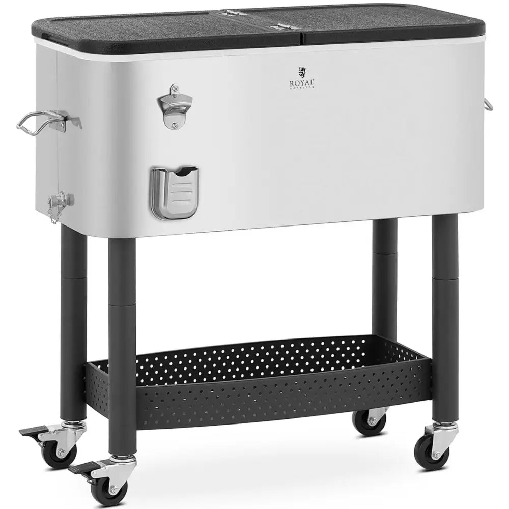 Kjøleboks med Hjul og Hylle 61 l