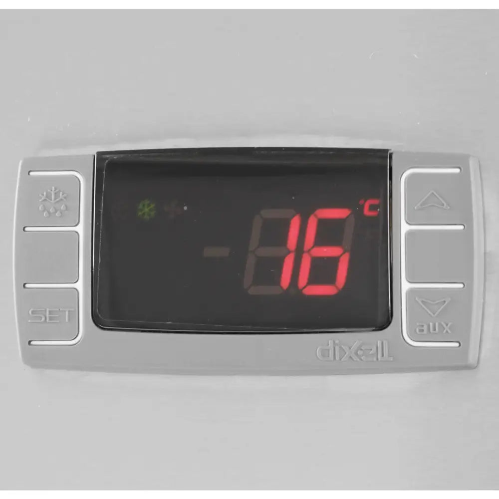 Kjølebord med Arbeidsbenk 4 Skuffer og Bunnaggregat - Rustfritt Stål 247 l - Hendi 236154