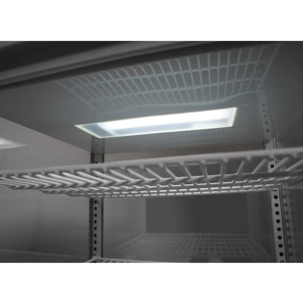 Kjøledisk Glassdisplay 58l 2 Hylle Hvit Arktic Hendi 233610