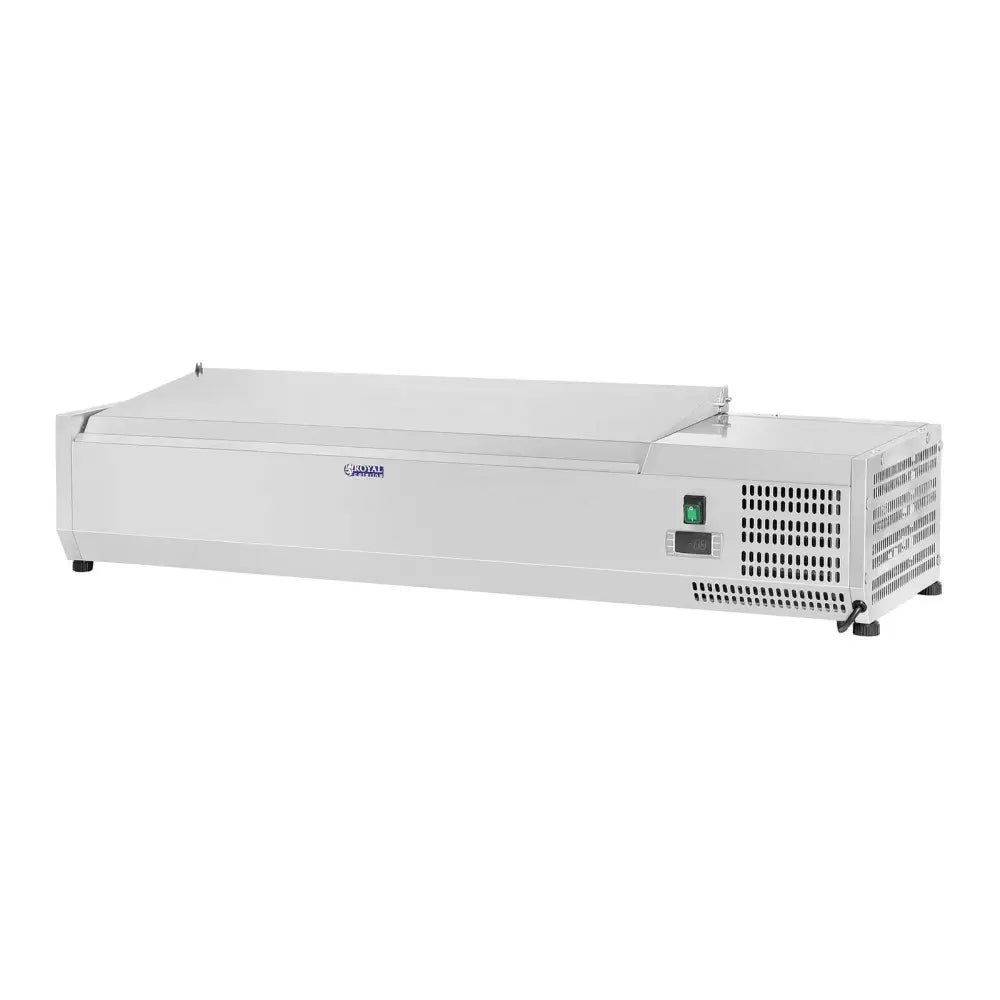 Kjølelokk med Stålovertrekk 5x Gn1/4 120cm
