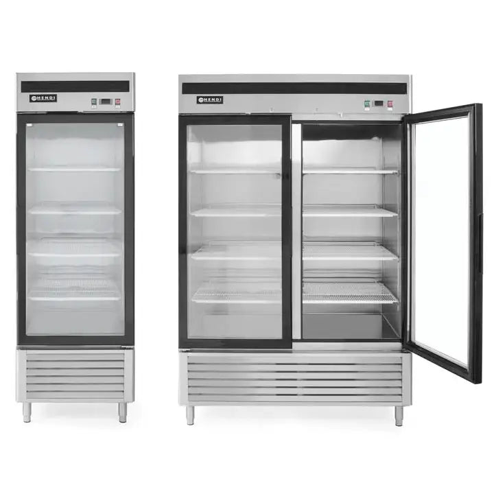 Kjølerom Kjøleskap Glassdør Kitchen Line 1-dør 610l - Hendi 233160