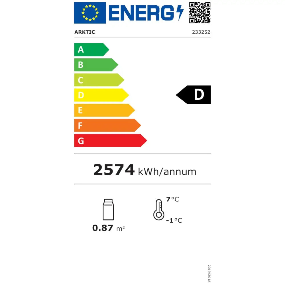 Kjøleromsdisplay for Konditorivarer Veggmontert 3 Hyller Led 320l