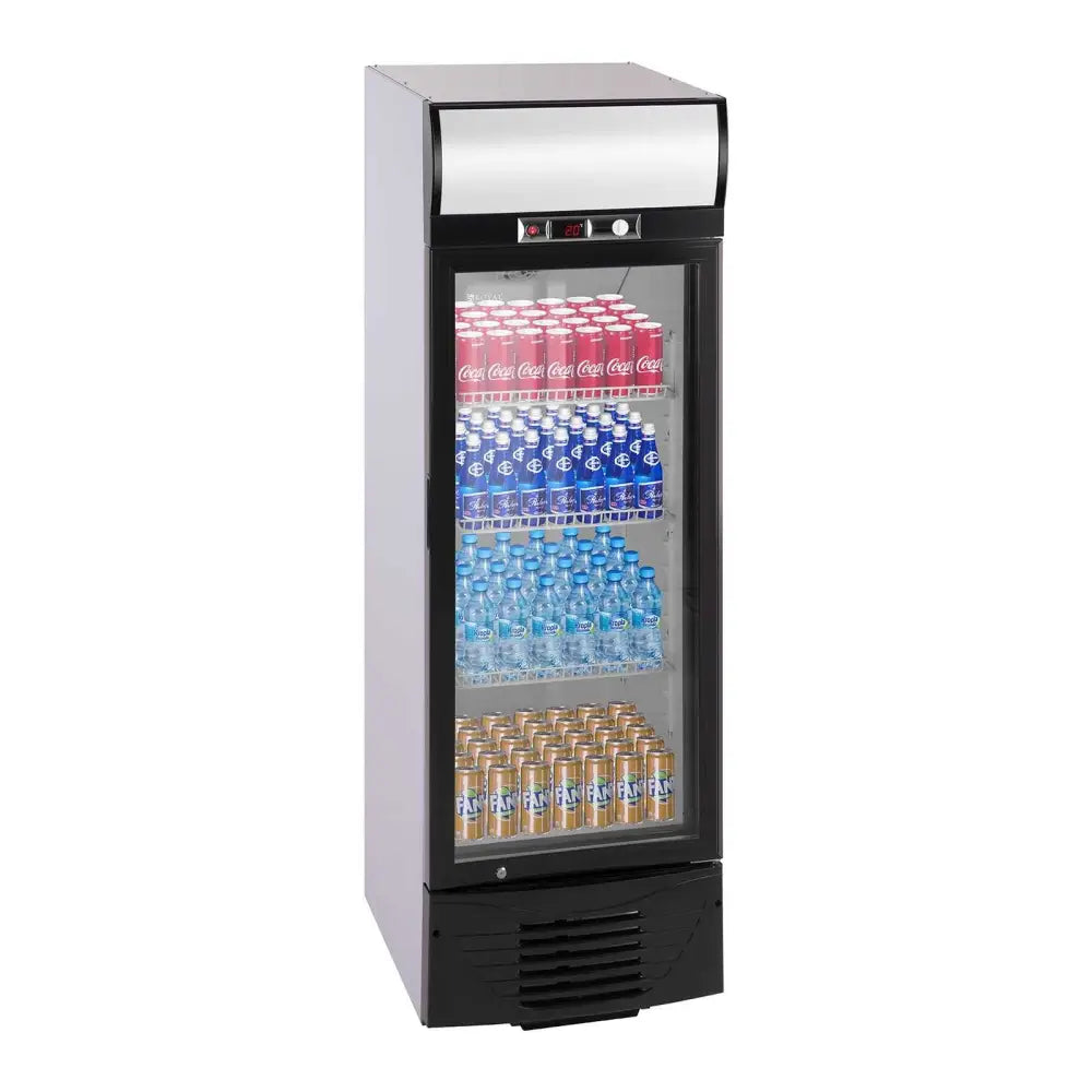 Kjøleskap Kjølehette Kjøleskapsskap for Drikkevarer Glasset 2-8c 238l