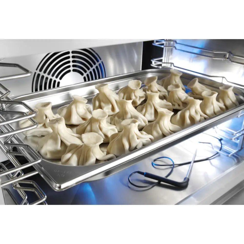 Kjøleskap med Presisjons-termostat Rustfritt Stål 5x Gn 1/1 - Hendi 236123