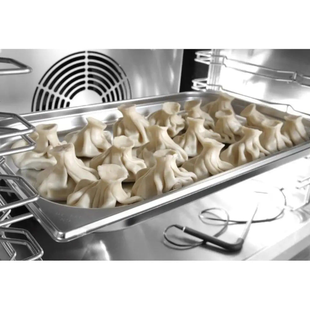 Kjøleskap med Presisjons-termostat Rustfritt Stål 5x Gn 1/1 - Hendi 236123