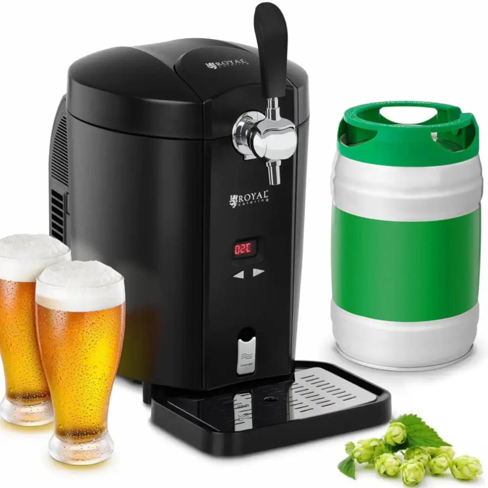 Kjølesystem for 5l Fatøl M/ Co2-patron – 2-12 c Led