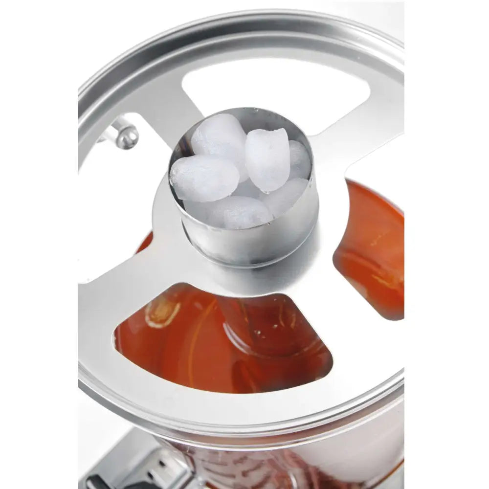 Kjølt Dobbeltdispenser for Juice- og Drikkeautomatikk 2 x 8l