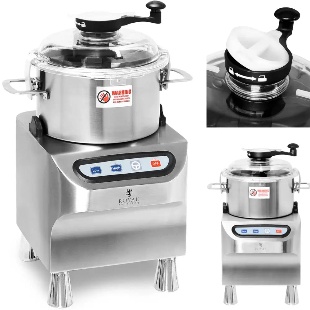 Kjøttwolf Profesjonell Matlaging Cutter 5 l 1500/2800 O/min 800 w