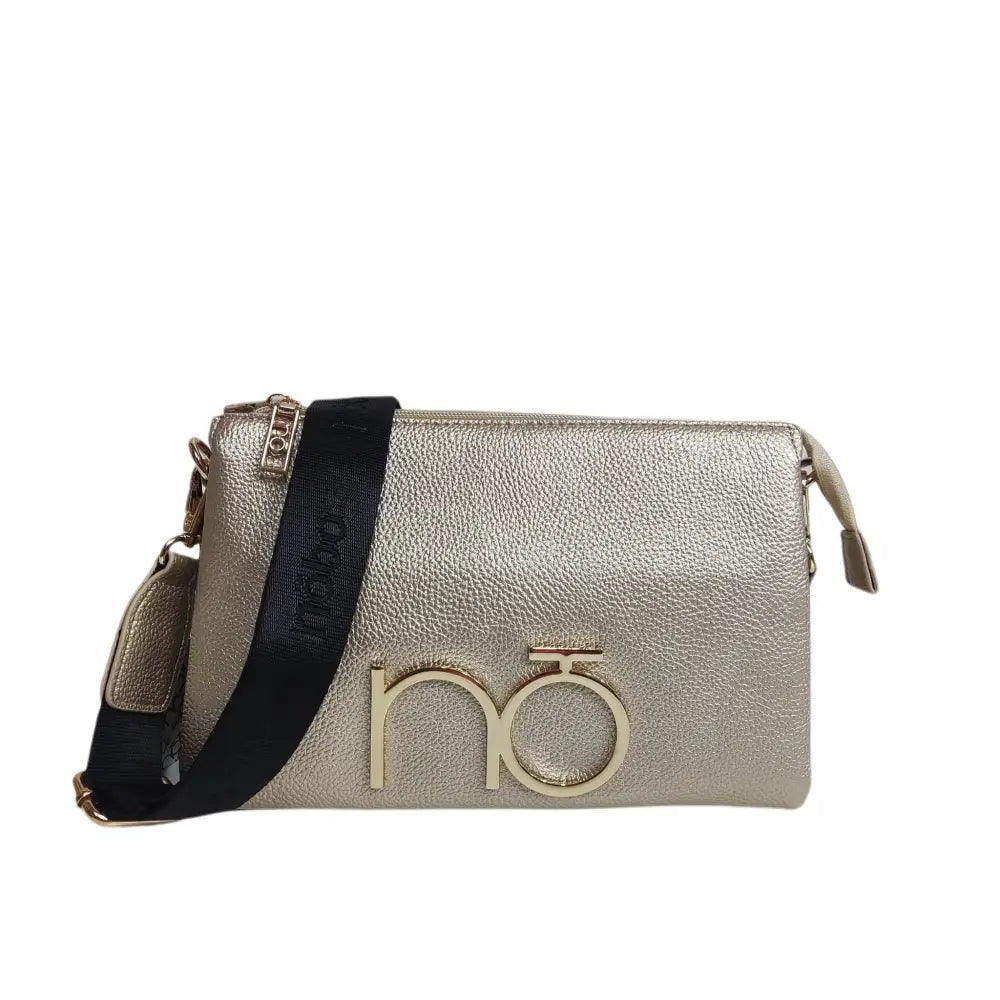 Klassisk Gullfarget Nobo Skulderveske