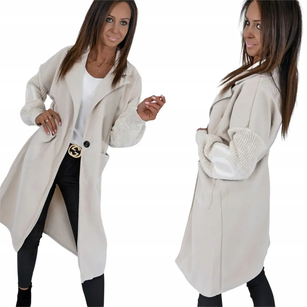 Klassisk Komfortabel Høstfrakk Angelo! Mønster 1