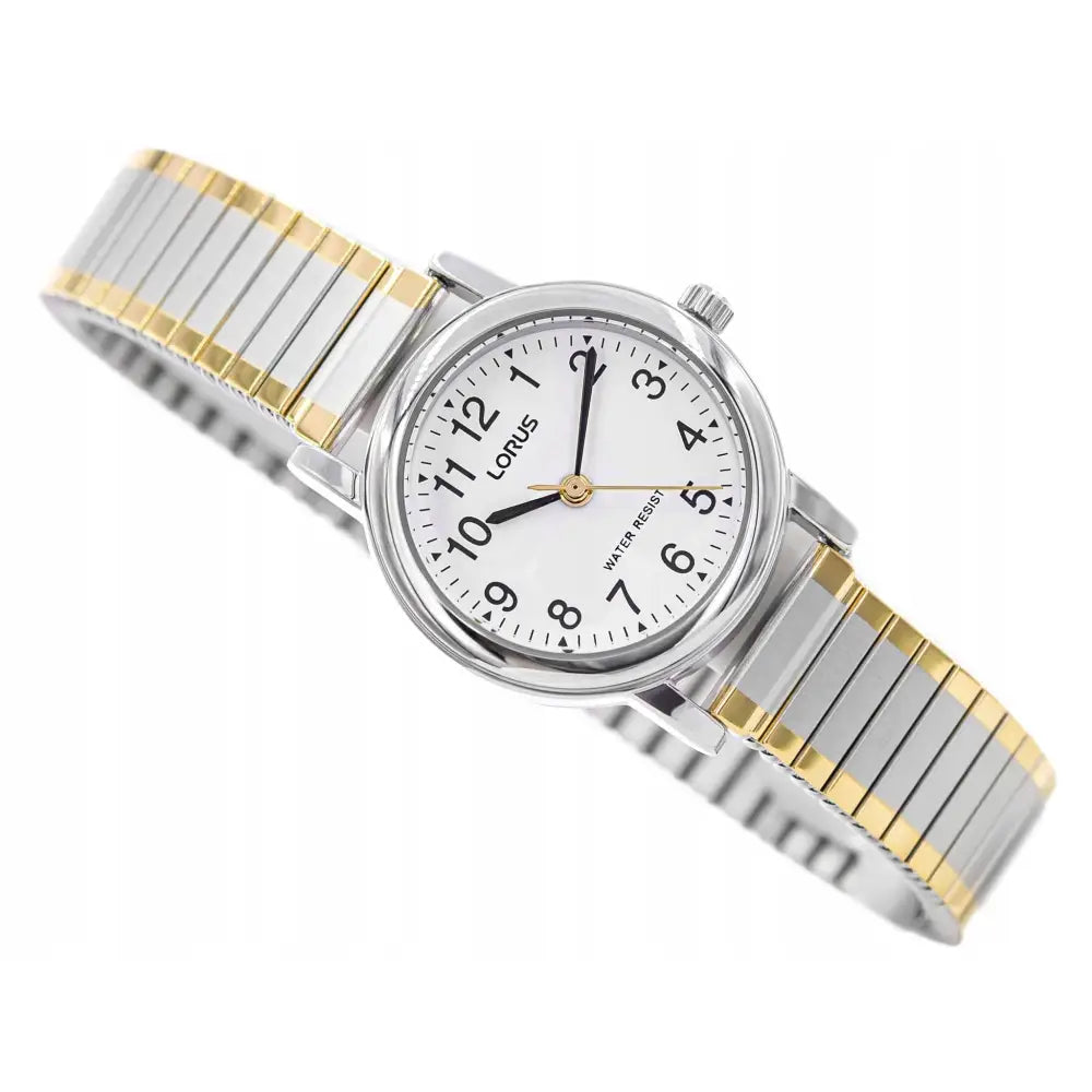 Klassisk Sølvfarget Lorus Damesklokke Rrs79vx5